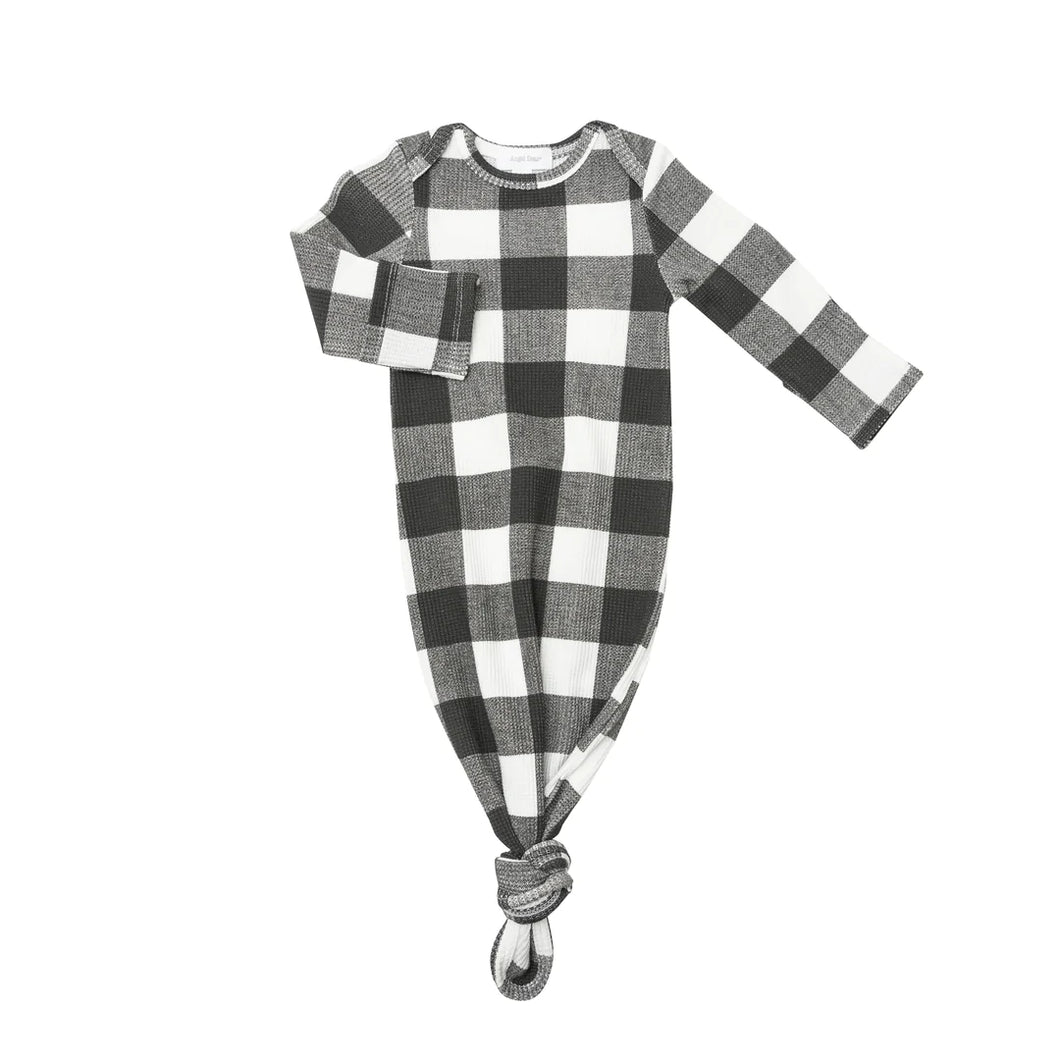 Angel Dear: Buffalo Check Gown