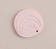 Load image into Gallery viewer, Three Hearts: Teether - Rainbow: Silicone
