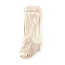 Load image into Gallery viewer, Little Stocking Co. Cable Knit Tights
